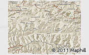 Shaded Relief 3D Map of Zell am See