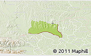 Physical 3D Map of Bad Radkersburg, lighten