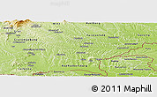 Physical Panoramic Map of Feldbach