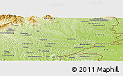 Physical Panoramic Map of Furstenfeld