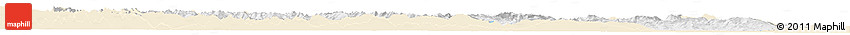 Classic Style Horizon Map of Steiermark, single color outside