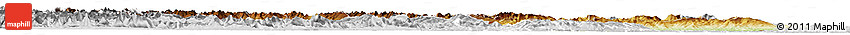 Physical Horizon Map of Steiermark, lighten, desaturated