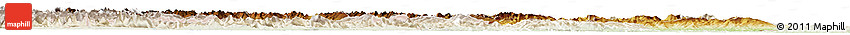 Physical Horizon Map of Steiermark, lighten