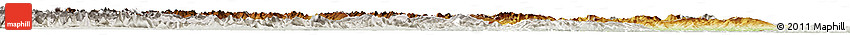 Physical Horizon Map of Steiermark, lighten, semi-desaturated