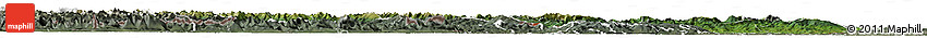Satellite Horizon Map of Steiermark, semi-desaturated