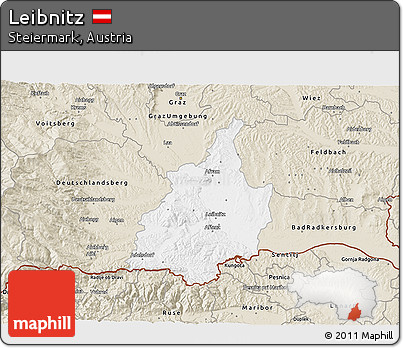 Classic Style 3D Map of Leibnitz