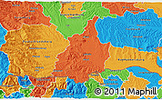 Political 3D Map of Leibnitz