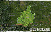 Satellite 3D Map of Leibnitz, darken