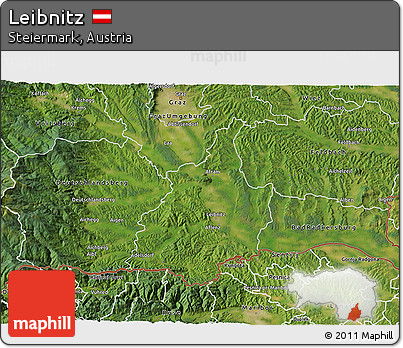Satellite 3D Map of Leibnitz