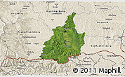 Satellite 3D Map of Leibnitz, shaded relief outside