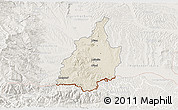 Shaded Relief 3D Map of Leibnitz, lighten
