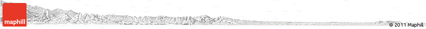 Shaded Relief Horizon Map of Leibnitz, lighten, desaturated
