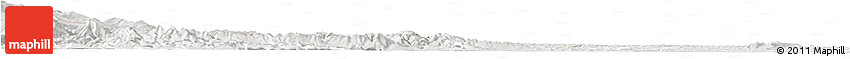 Shaded Relief Horizon Map of Leibnitz, lighten, semi-desaturated