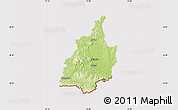 Physical Map of Leibnitz, cropped outside