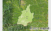 Physical Map of Leibnitz, satellite outside