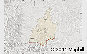 Shaded Relief Map of Leibnitz, lighten, semi-desaturated