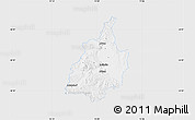 Silver Style Map of Leibnitz, single color outside