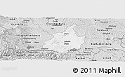 Silver Style Panoramic Map of Leibnitz