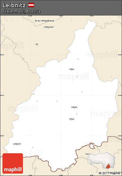 Classic Style Simple Map of Leibnitz