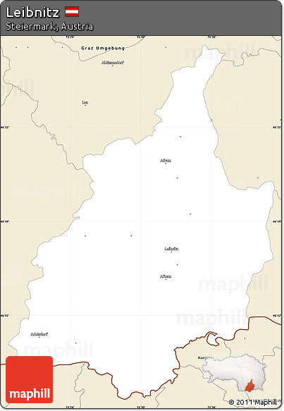 Classic Style Simple Map of Leibnitz