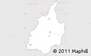 Silver Style Simple Map of Leibnitz, cropped outside