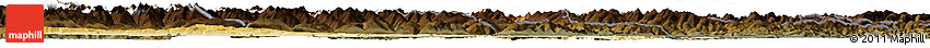 Physical Horizon Map of Liezen, darken