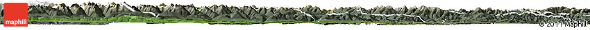 Satellite Horizon Map of Liezen, semi-desaturated