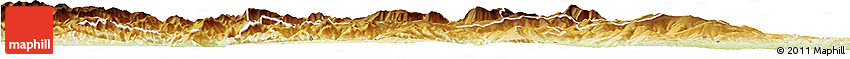 Physical Horizon Map of Murzzuschlag