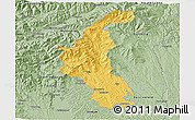 Savanna Style 3D Map of Wiez