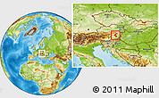 Physical Location Map of Wiez