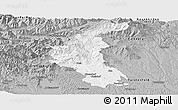 Gray Panoramic Map of Wiez