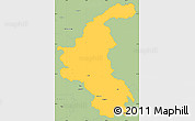 Savanna Style Simple Map of Wiez
