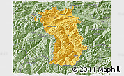 Savanna Style 3D Map of Imst