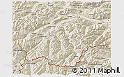 Shaded Relief 3D Map of Imst