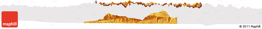 Political Horizon Map of Imst, cropped outside