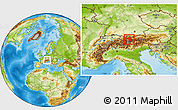 Physical Location Map of Imst