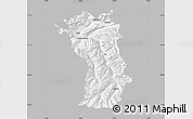 Gray Map of Imst, single color outside
