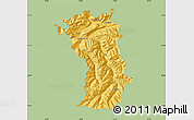 Savanna Style Map of Imst, single color outside