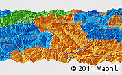 Political Panoramic Map of Imst