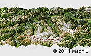 Satellite Panoramic Map of Imst