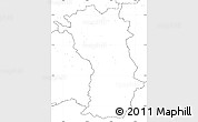 Blank Simple Map of Imst, no labels