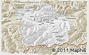 Classic Style 3D Map of Innsbruck-Land