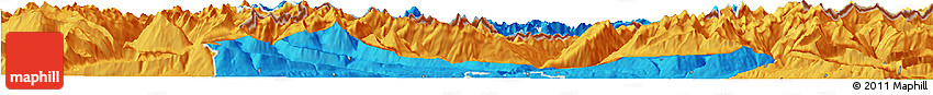 Political Horizon Map of Innsbruck-Land