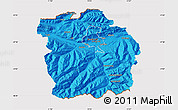 Political Map of Innsbruck-Land, cropped outside