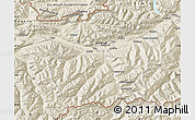 Shaded Relief Map of Innsbruck-Land