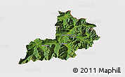 Satellite 3D Map of Kitzbuhel, cropped outside