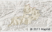 Shaded Relief 3D Map of Kitzbuhel, lighten
