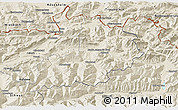 Shaded Relief 3D Map of Kitzbuhel