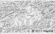 Silver Style 3D Map of Kitzbuhel
