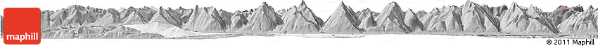 Gray Horizon Map of Kitzbuhel